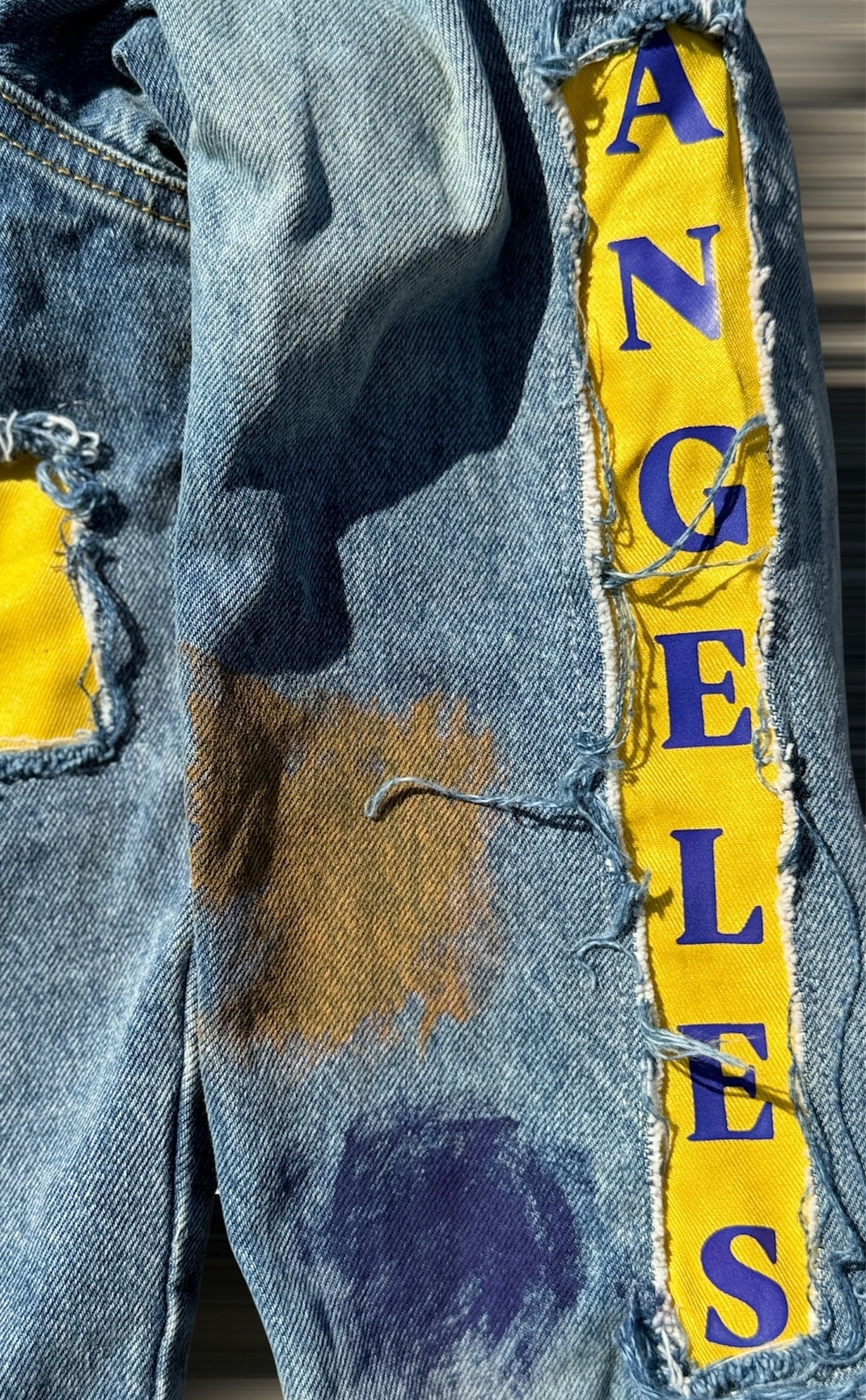 Customized Denim Jacket, Luka Dončić