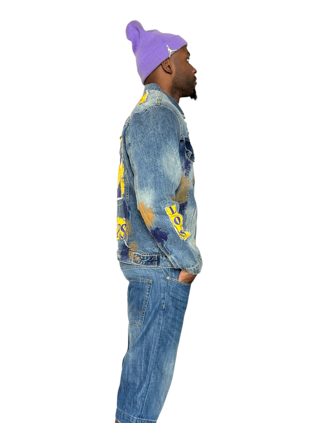 Customized Denim Jacket, Lebron James
