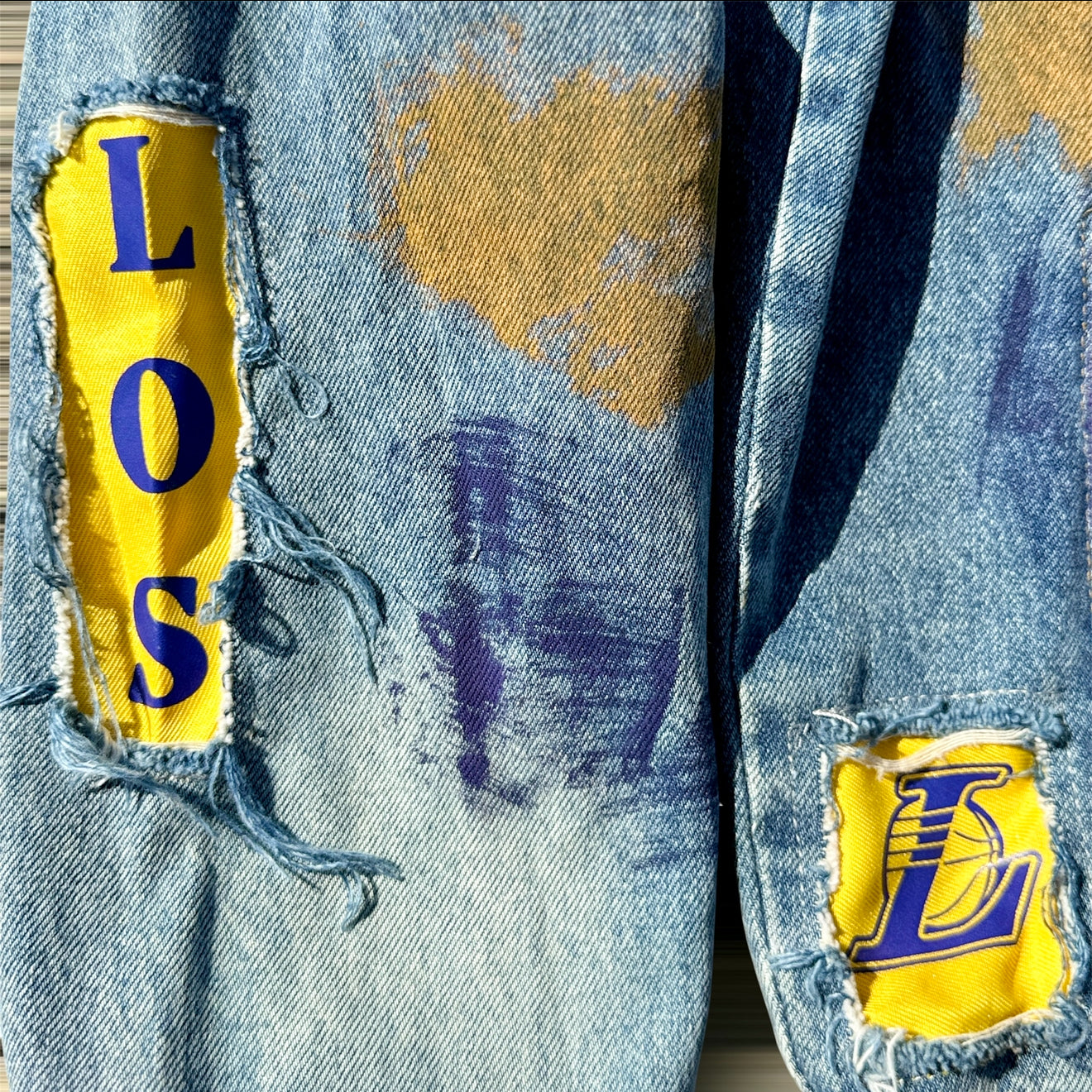 Customized Denim Jacket, Luka Dončić